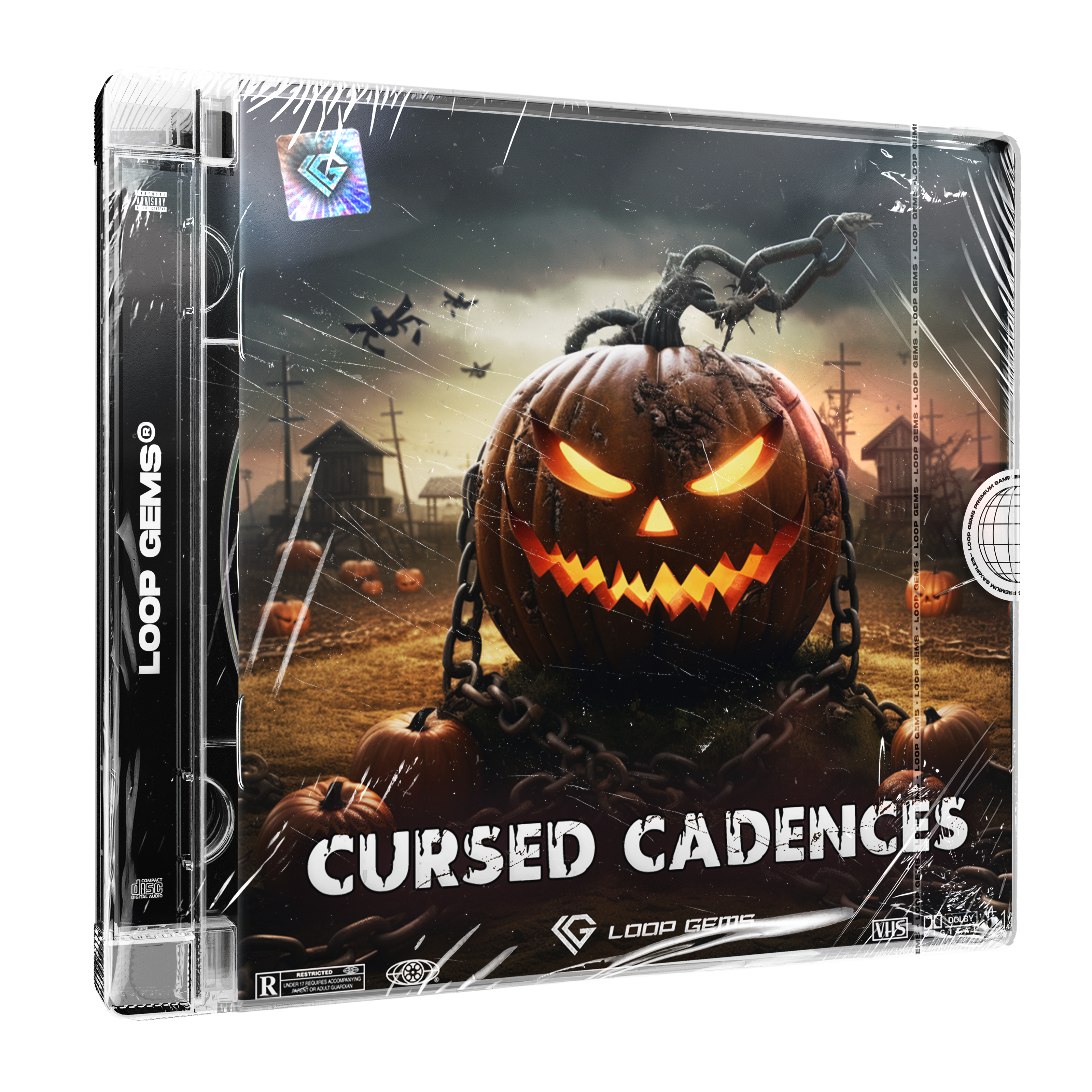 Cursed Cadences – Dark Trap Sample Pack | 100% Royalty Free – Loop