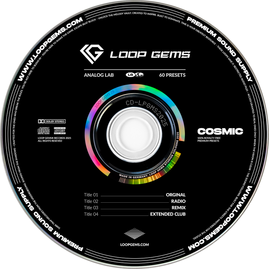 GALAXY Cosmic Analog Lab Presets – 60 Trap & Hip-Hop Presets + One-Shots