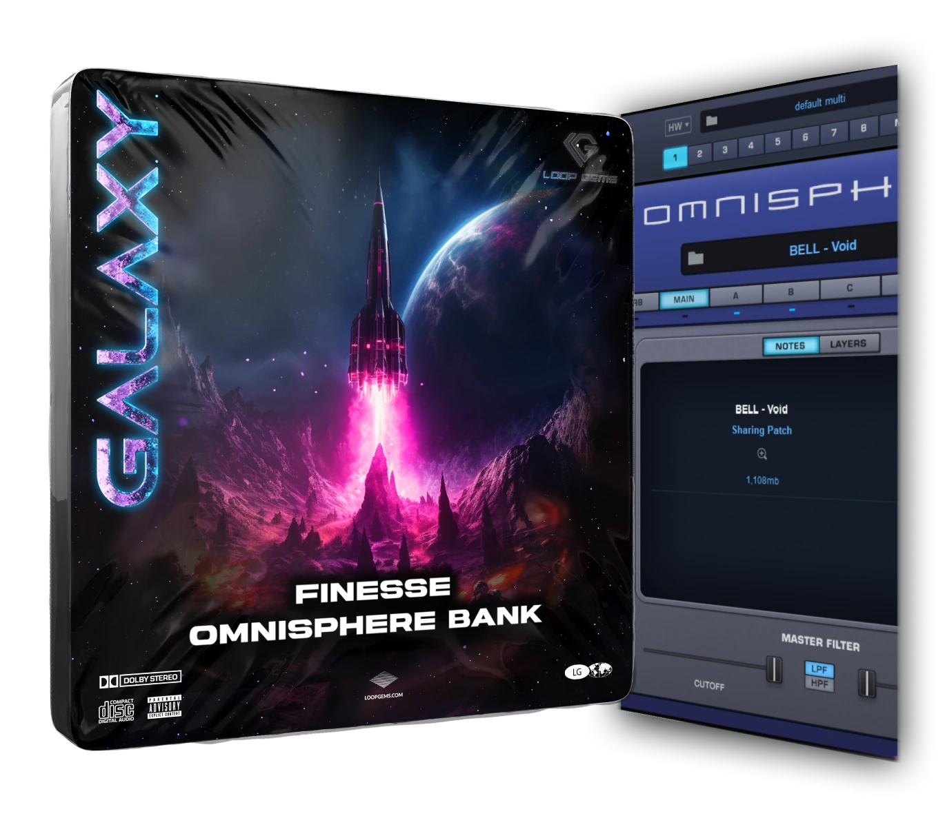 GALAXY Finesse Omnisphere Bank