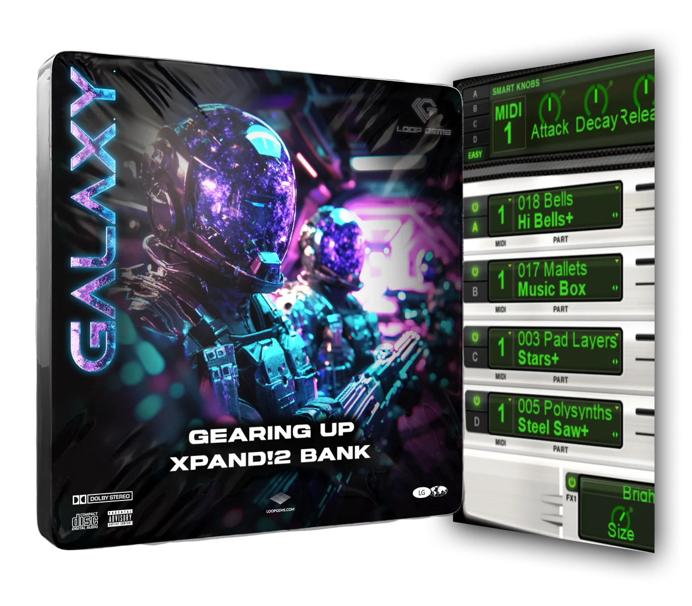 GALAXY Gearing Up Xpand!2 Bank