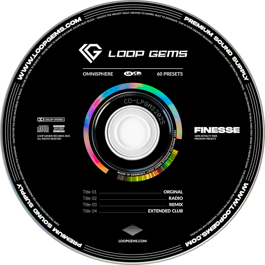 GALAXY Finesse Omnisphere Bank – 60 Trap & Hip-Hop Presets