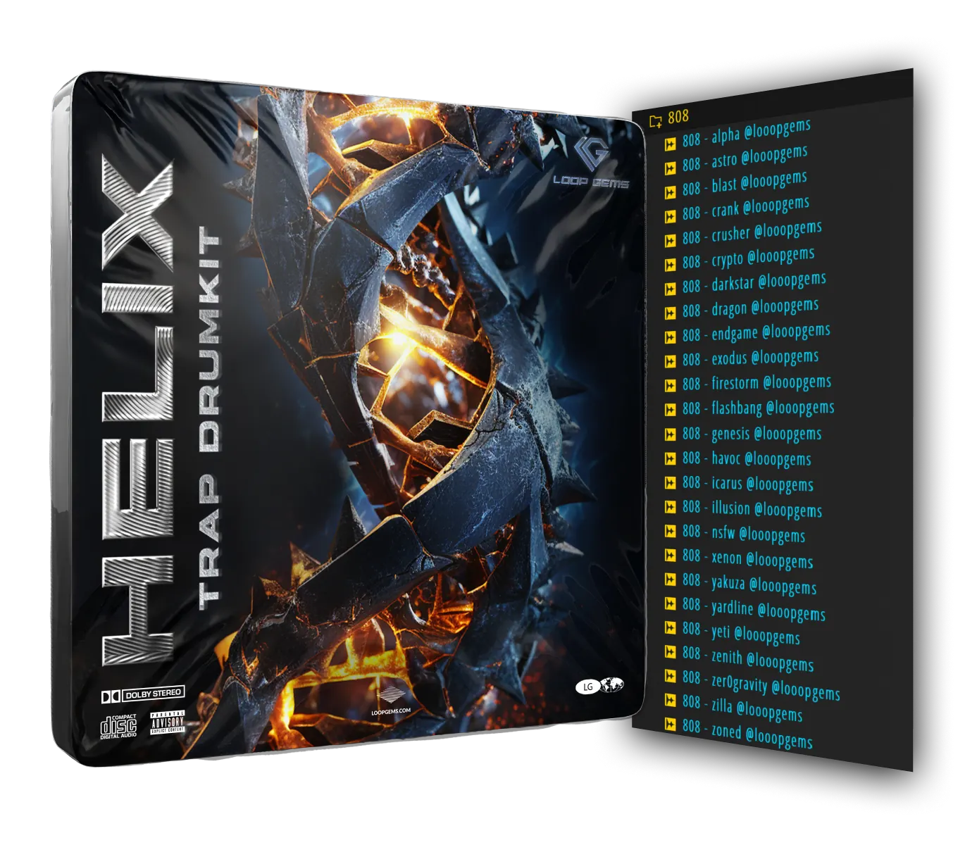 HELIX Trap Drum Kit