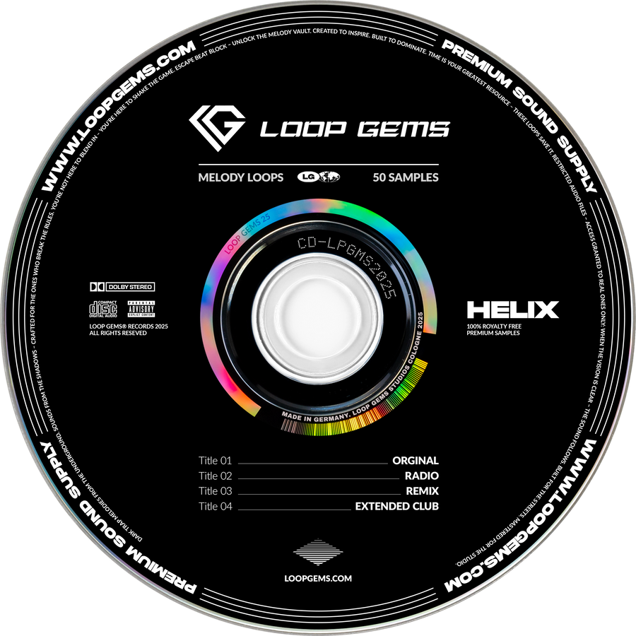 HELIX Trap Melody Loop Collection – 50 Trap & Hip-Hop Loops