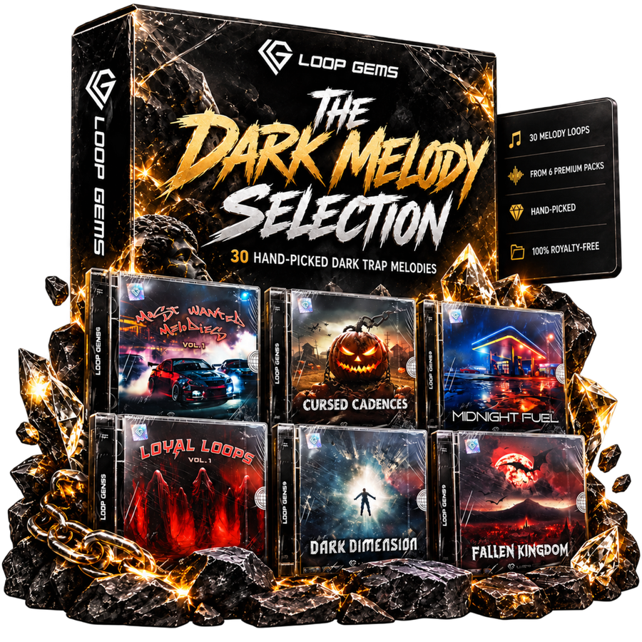 The Dark Melody Selection – 30 Free Trap Melody Loops
